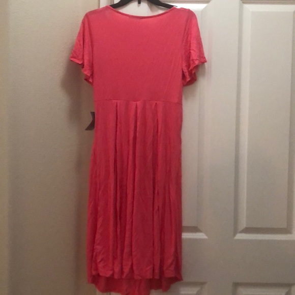 Pink Scoop Neck Dress - Picture 4 of 4